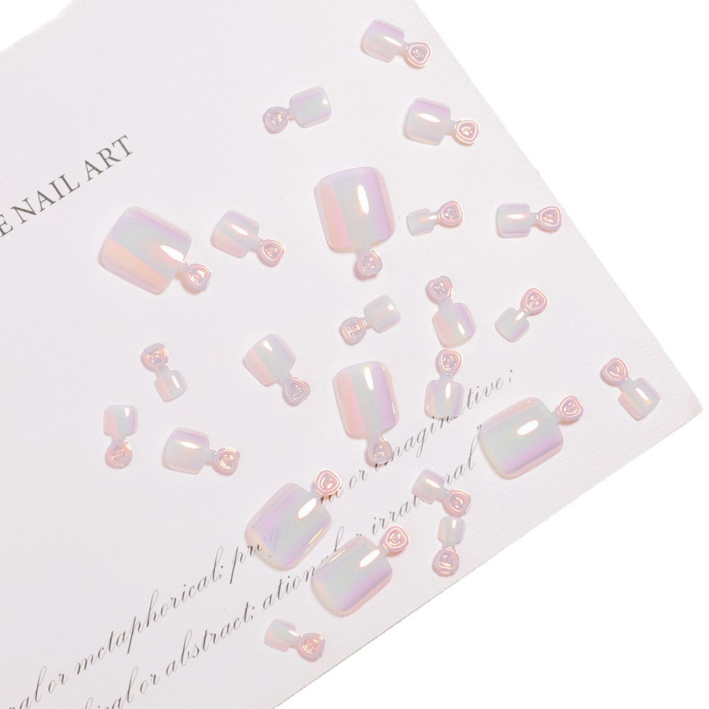 Premium Glänzendes Nagelkunst Pediküre Set Karnz