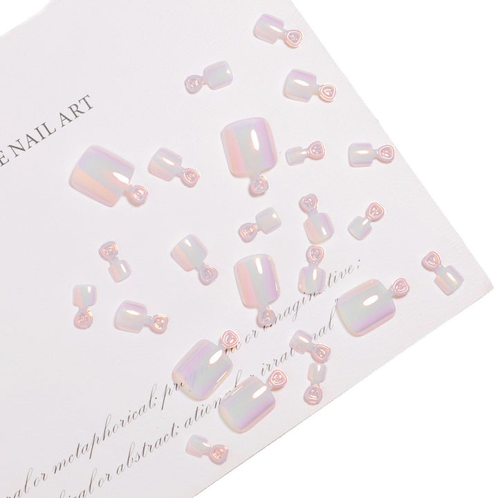 Premium Glänzendes Nagelkunst Pediküre Set Karnz