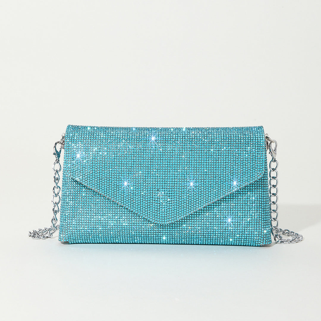 Rhinestone-besetzte Abend Clutch
