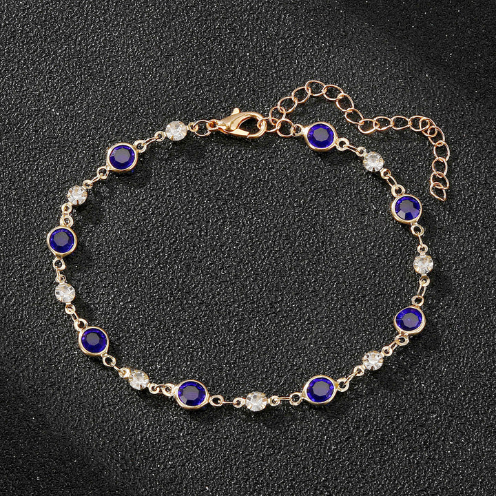 Elegante Strass-Ketten-Armspirale Karnz
