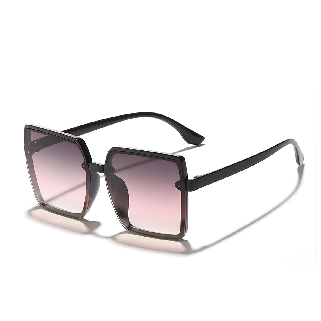 Damen quadratische Sonnenbrille mit UV-Schutz und eleganter Rahmenstruktur Karnz