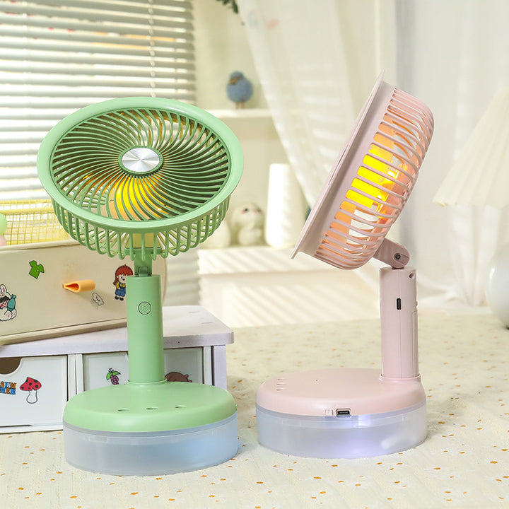 Damen Tragbarer Desktop Ventilator mit leiser Windtechnologie Karnz