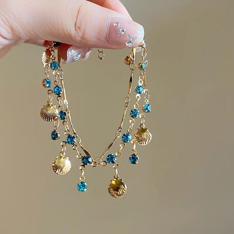 Elegante Edelsteinkette Karnz
