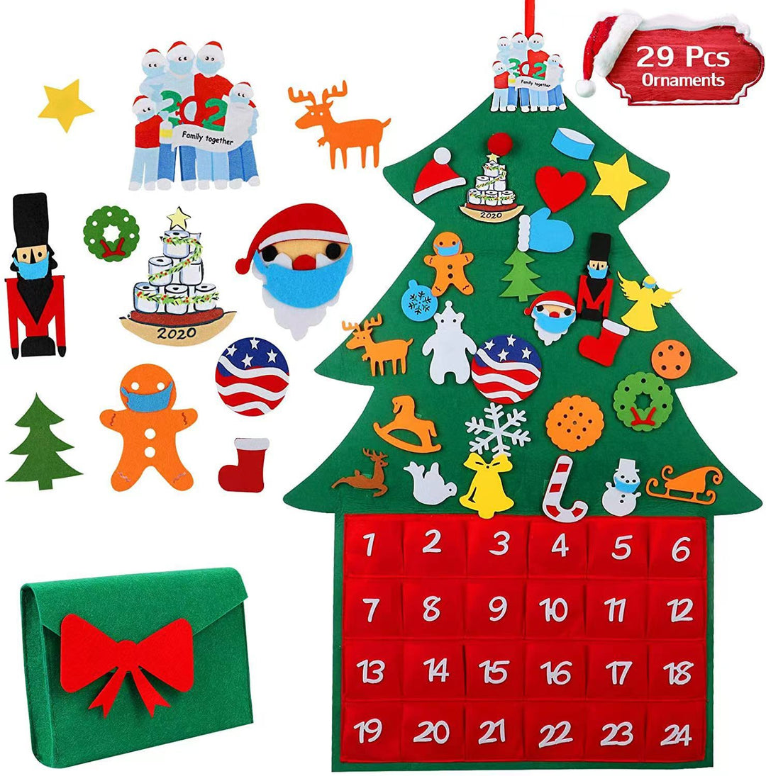 Adventskalender Wandbehang Karnz