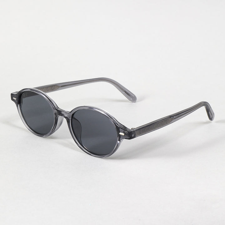 Damen modische Sonnenbrille im ovalen Design mit stylischen Akzenten Karnz