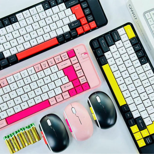 Kabelloses kompaktes Gaming-Tastatur- und Maus-Set Karnz
