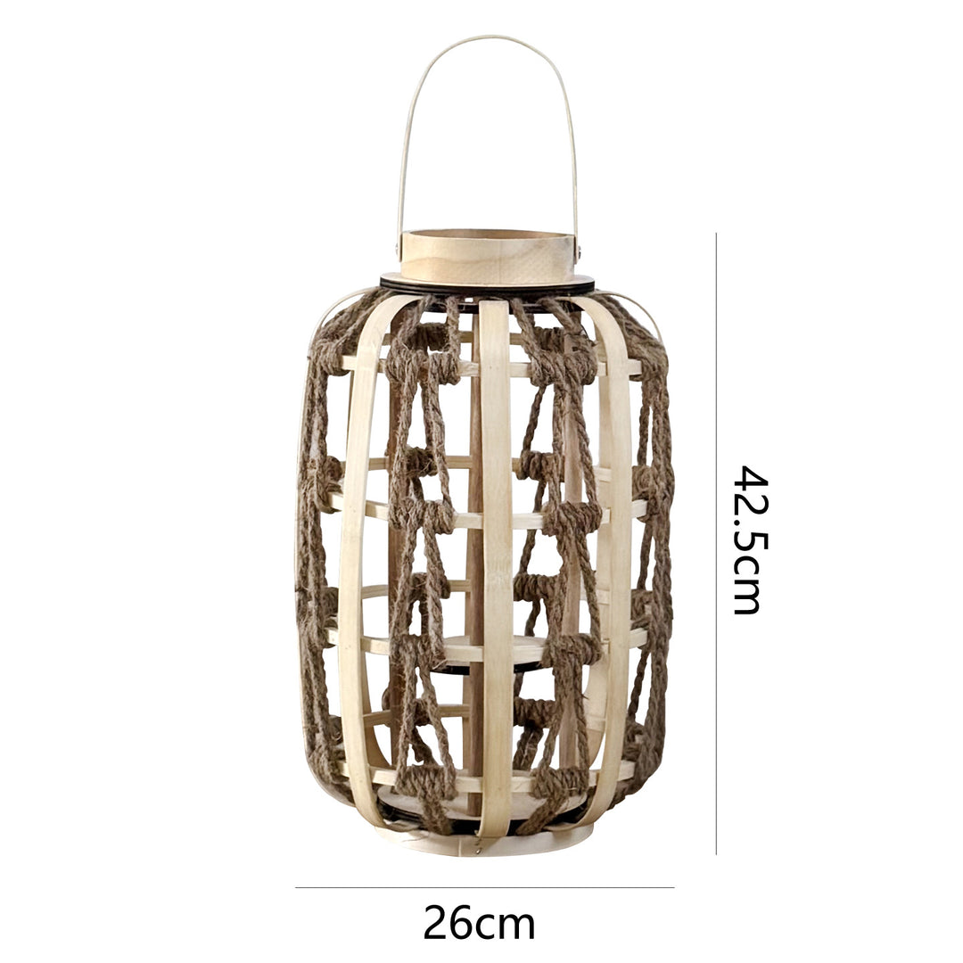 Dekorative Rattanlaterne Karnz