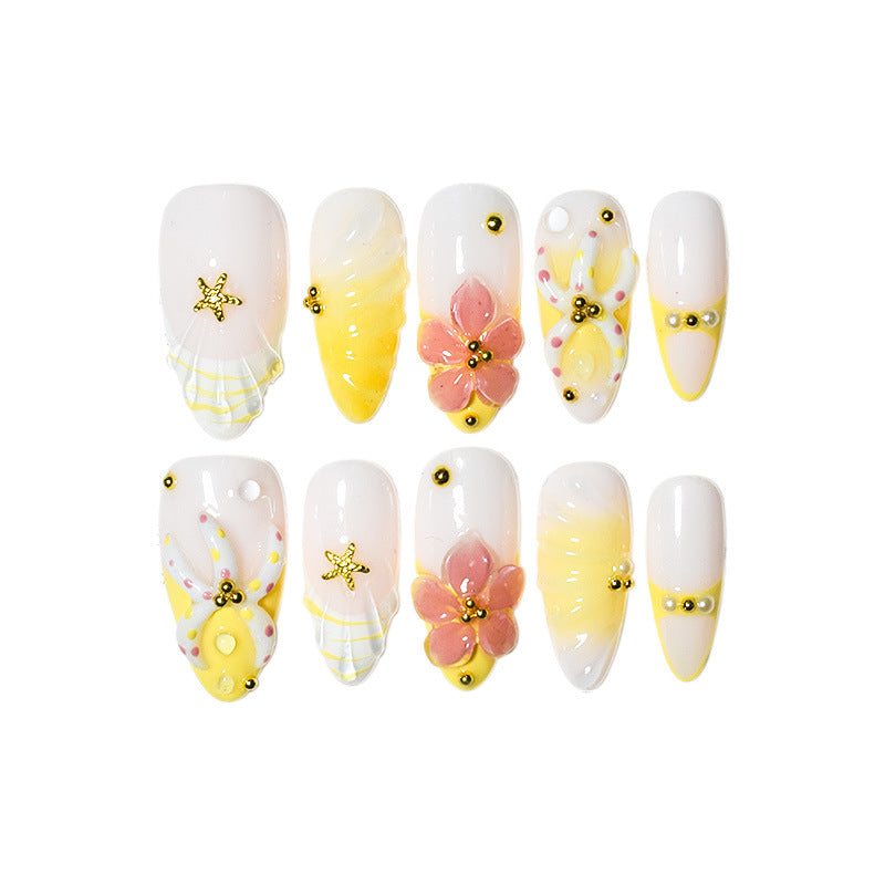 Blumen 3D Nageldesign Set Karnz