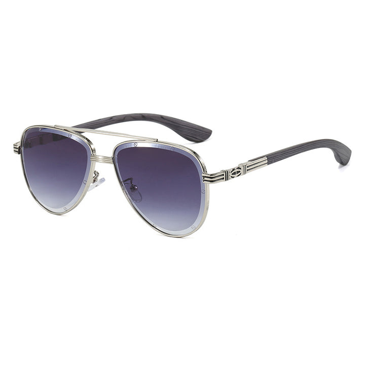 Damen modische Piloten-Sonnenbrille mit ergonomischem Design Karnz