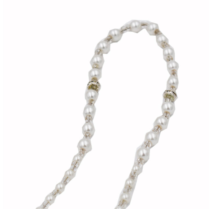 Elegante Perlmutt Brillen Kette Karnz