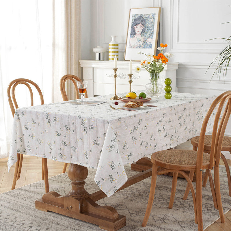 Elegante florale Tischdecke