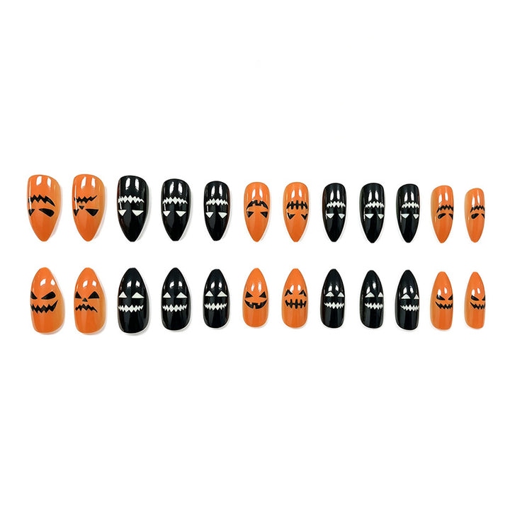 Halloween-Themen Stiletto-Nagelkunst Karnz