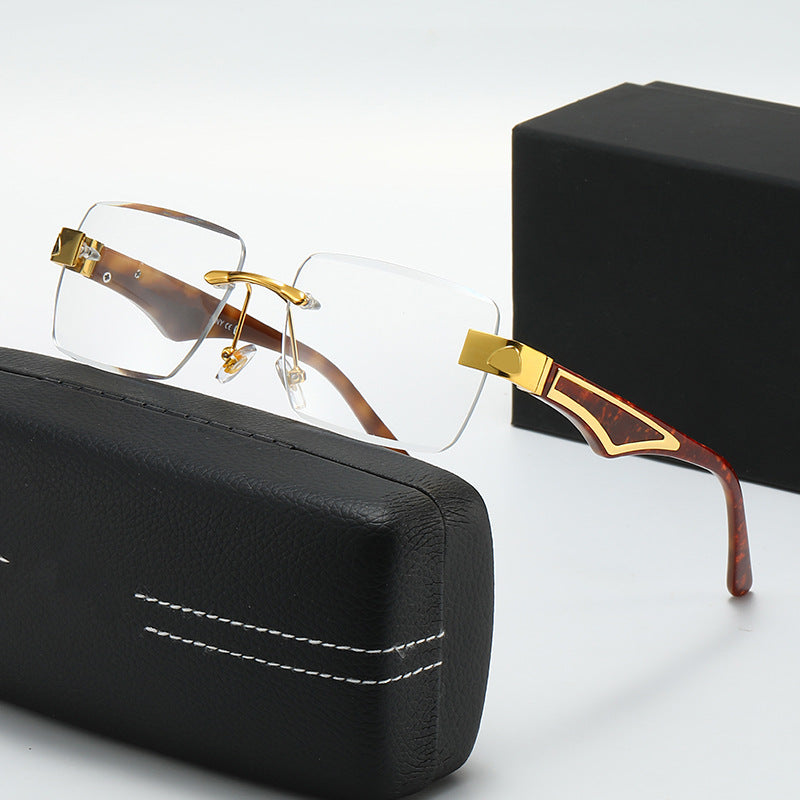 Damen modische Brille mit quadratischem Rahmen Karnz