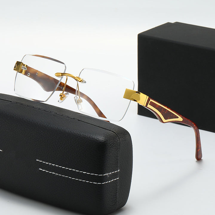 Damen modische Brille mit quadratischem Rahmen Karnz