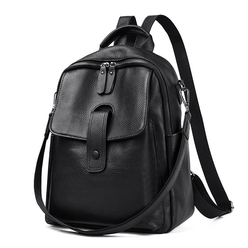 Veganer Leder Multifunktionaler Rucksack Karnz