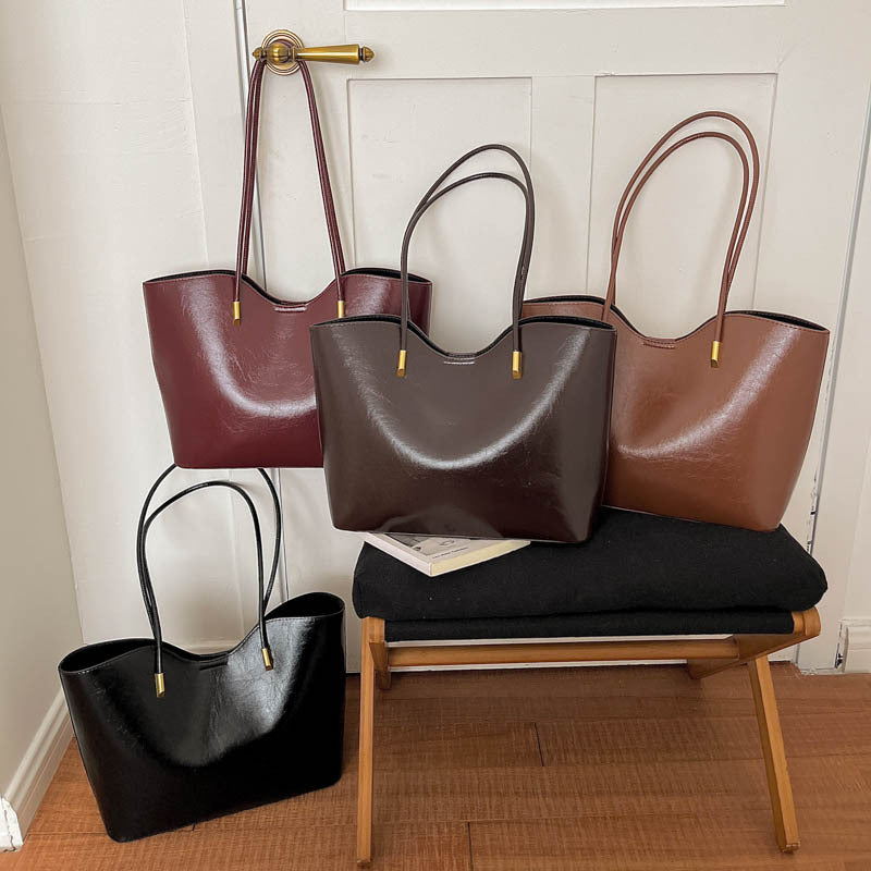 WoElegant Faux Leather Tote Bag Karnz