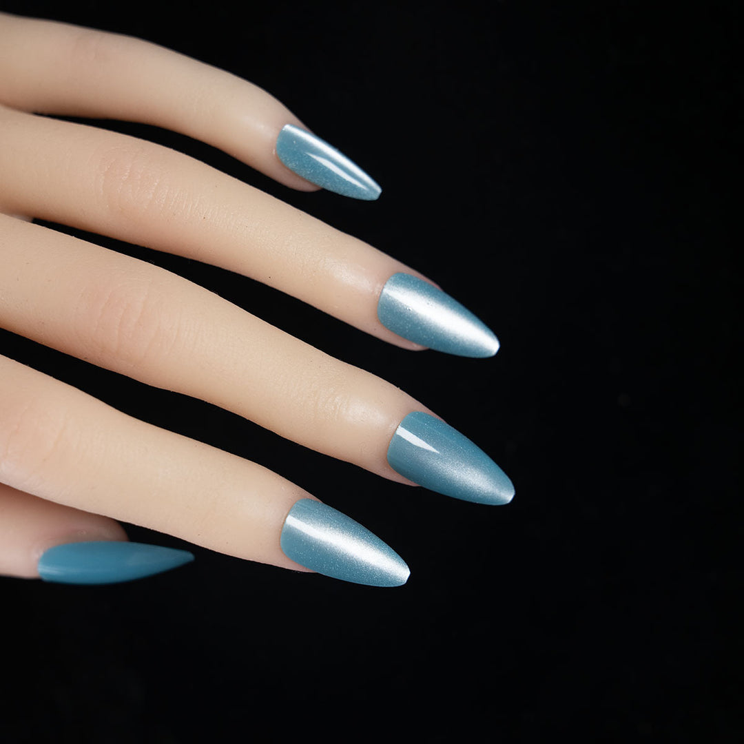 Stiletto-förmige Press-On Nagelset
