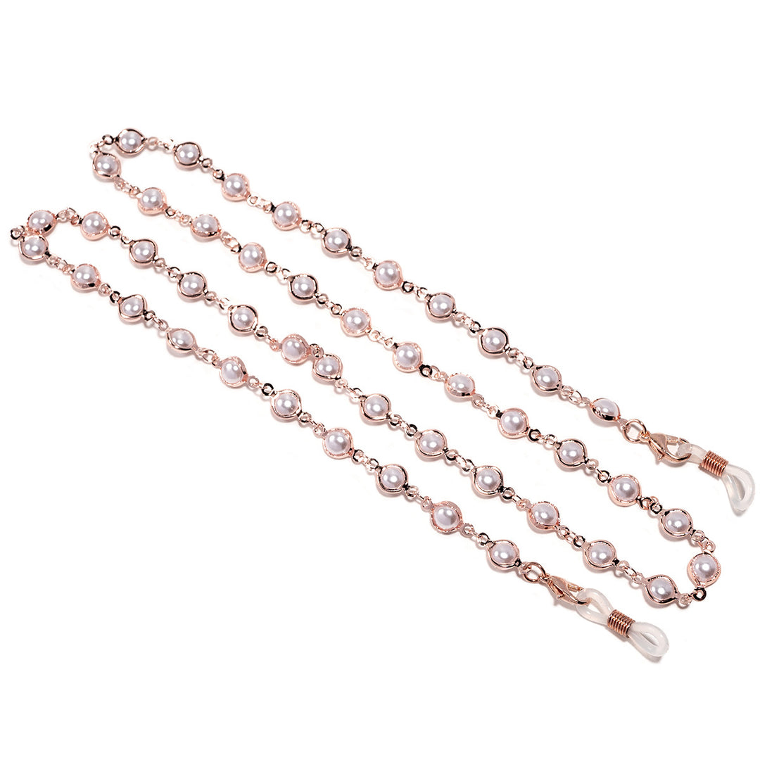 Elegante perlenverzierte Brillenleine Karnz