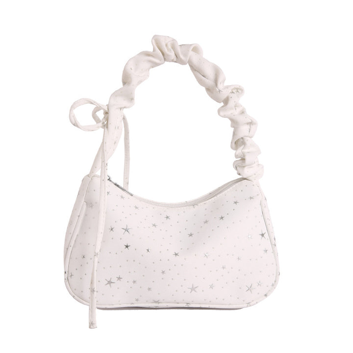 WoChic Schlaff Star-Muster Handtasche Karnz