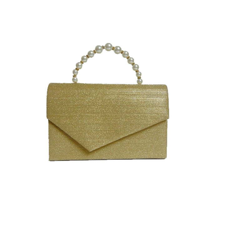 Elegante Abendtasche mit Perlengriff