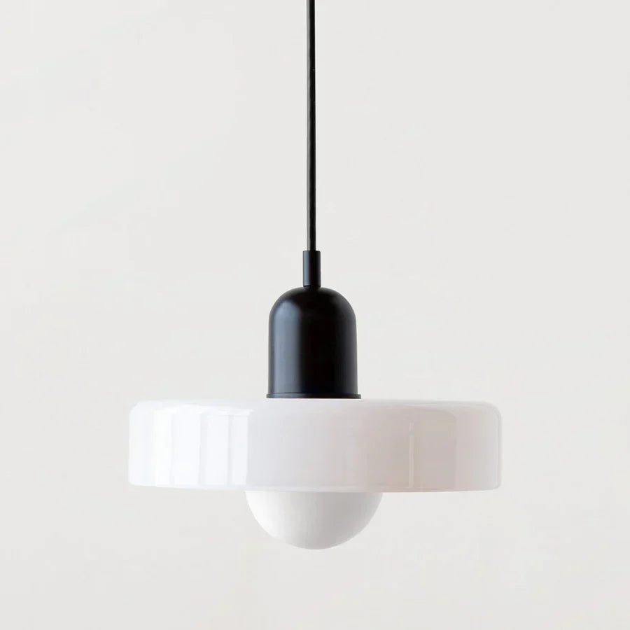 Skandinavische Pendelleuchte für Wohnzimmer und Esszimmer – Minimalistisches Design mit einstellbarer Höhe – Glas | Karnz