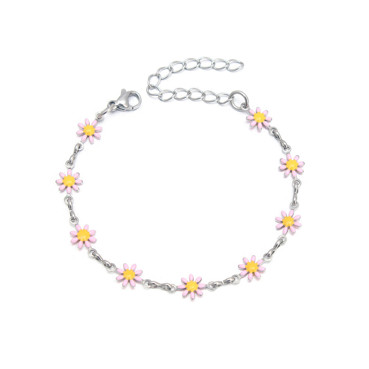Blumen Charm Ketten Fußkette Karnz
