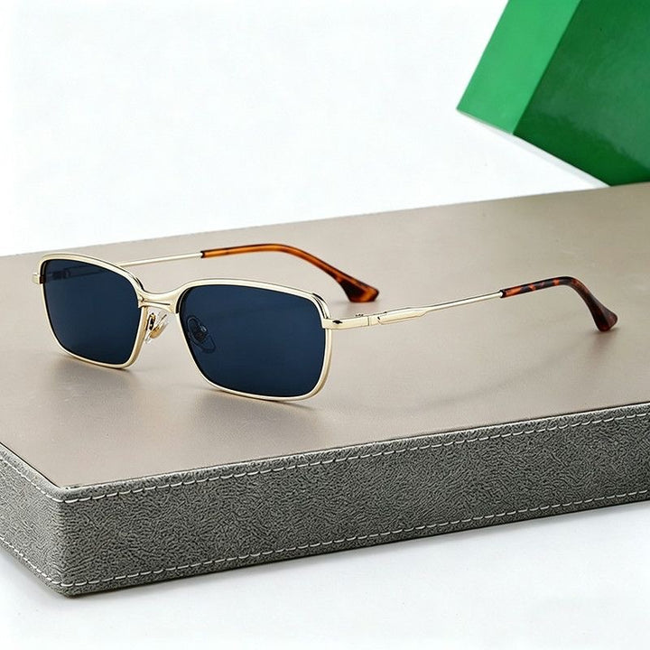 Modische Metallbrille Karnz
