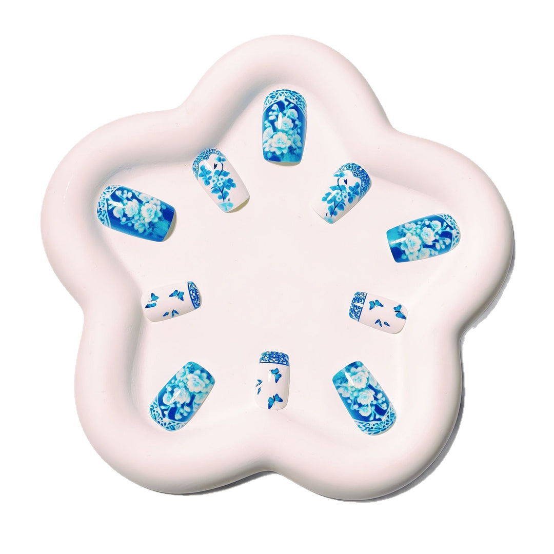 Floral Schmetterling Nail Art Set