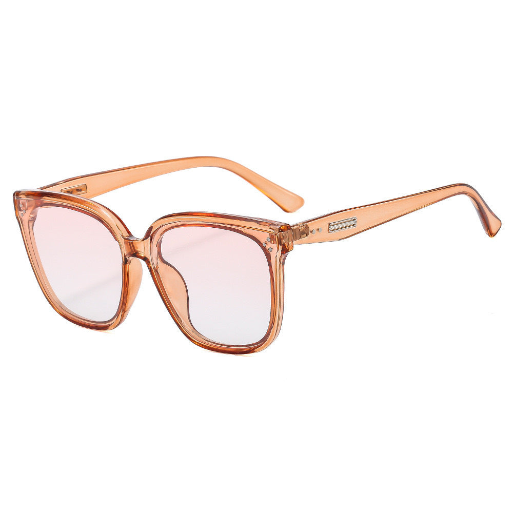 Damen modische oversized Sonnenbrille im Retro-Stil Karnz