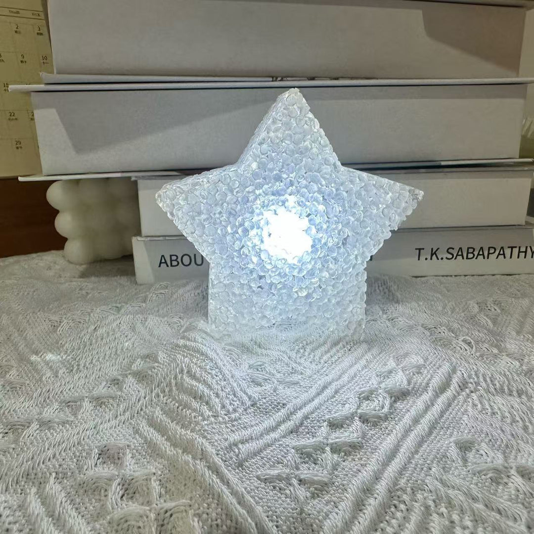 LED Frosted Acrylic Star Ambient Night Lamp Karnz