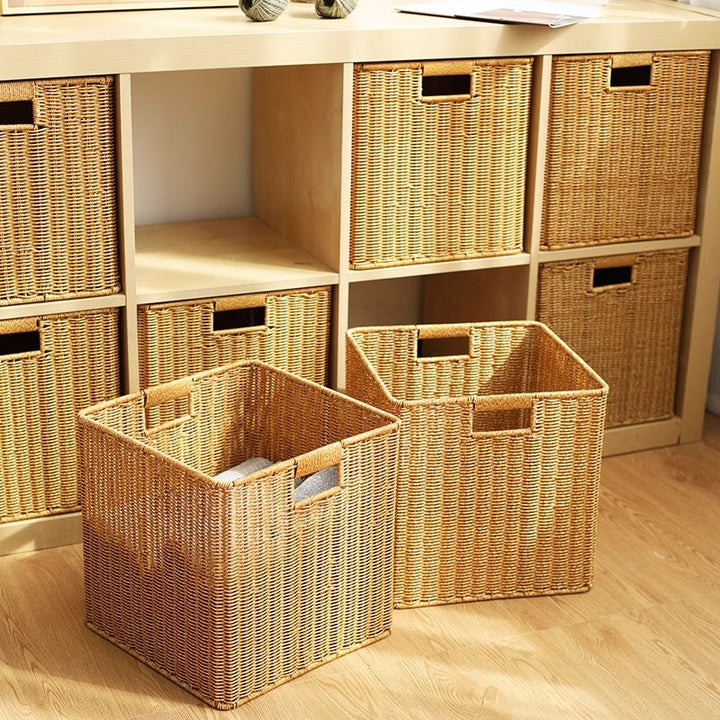Aufbewahrungskörbe Im Geflochtenen Design Karnz