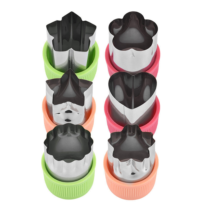 Ausstechformen-Set Aus Edelstahl mit Ergonomischem Griff Karnz