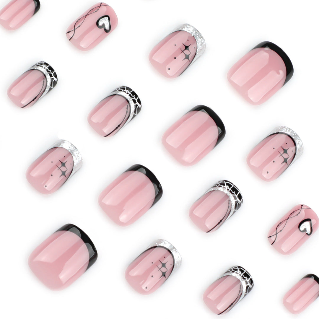 Künstliche Nagelkunst mit glamourösem Design Karnz