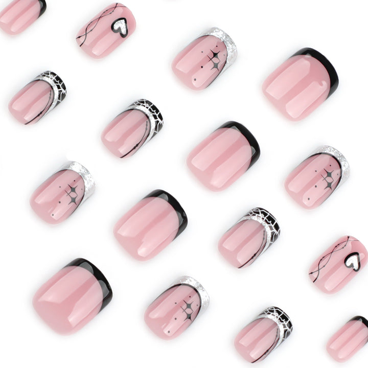 Künstliche Nagelkunst mit glamourösem Design Karnz