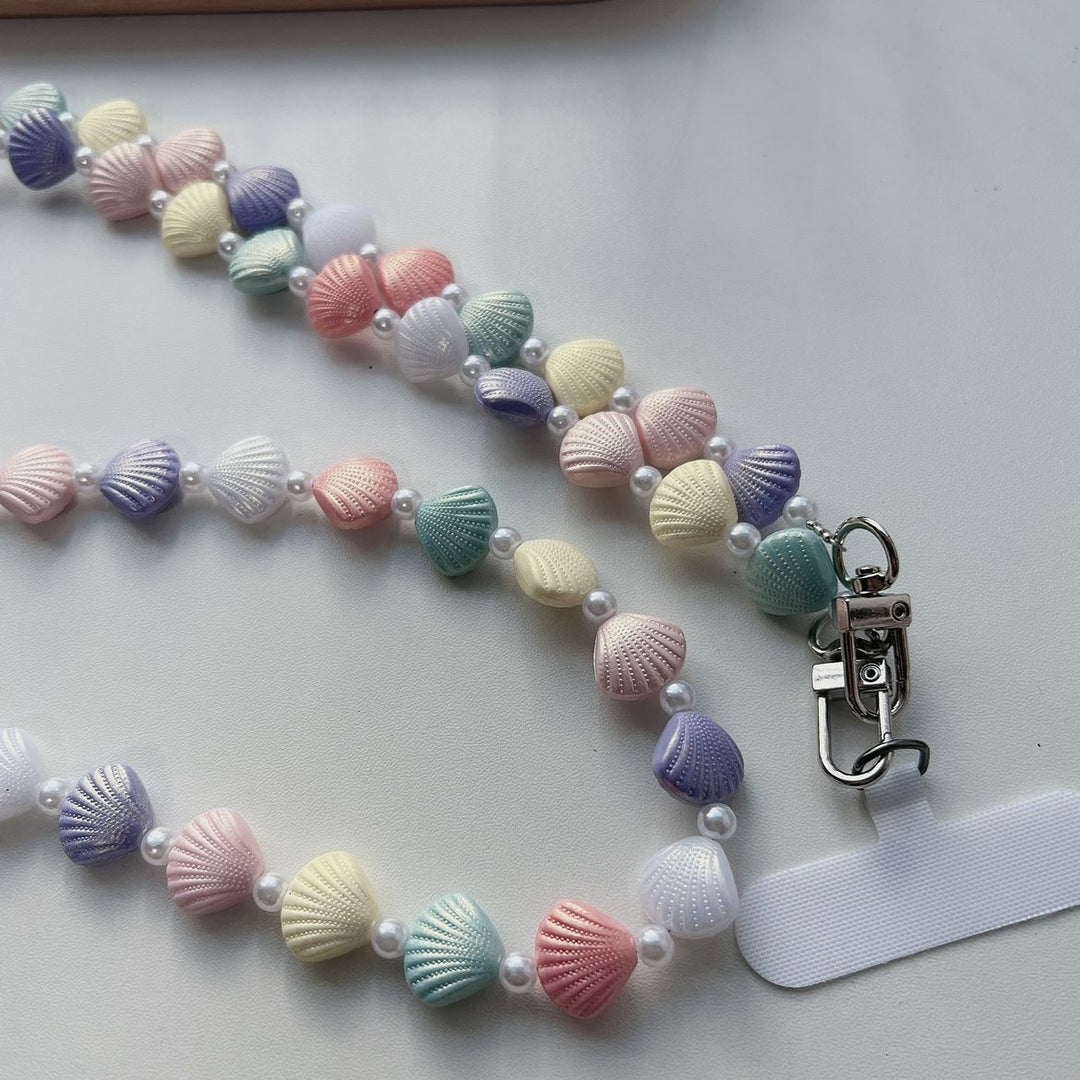Shell Beaded Telefon Lanyard Karnz
