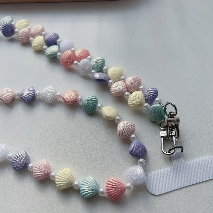 Shell Beaded Telefon Lanyard Karnz