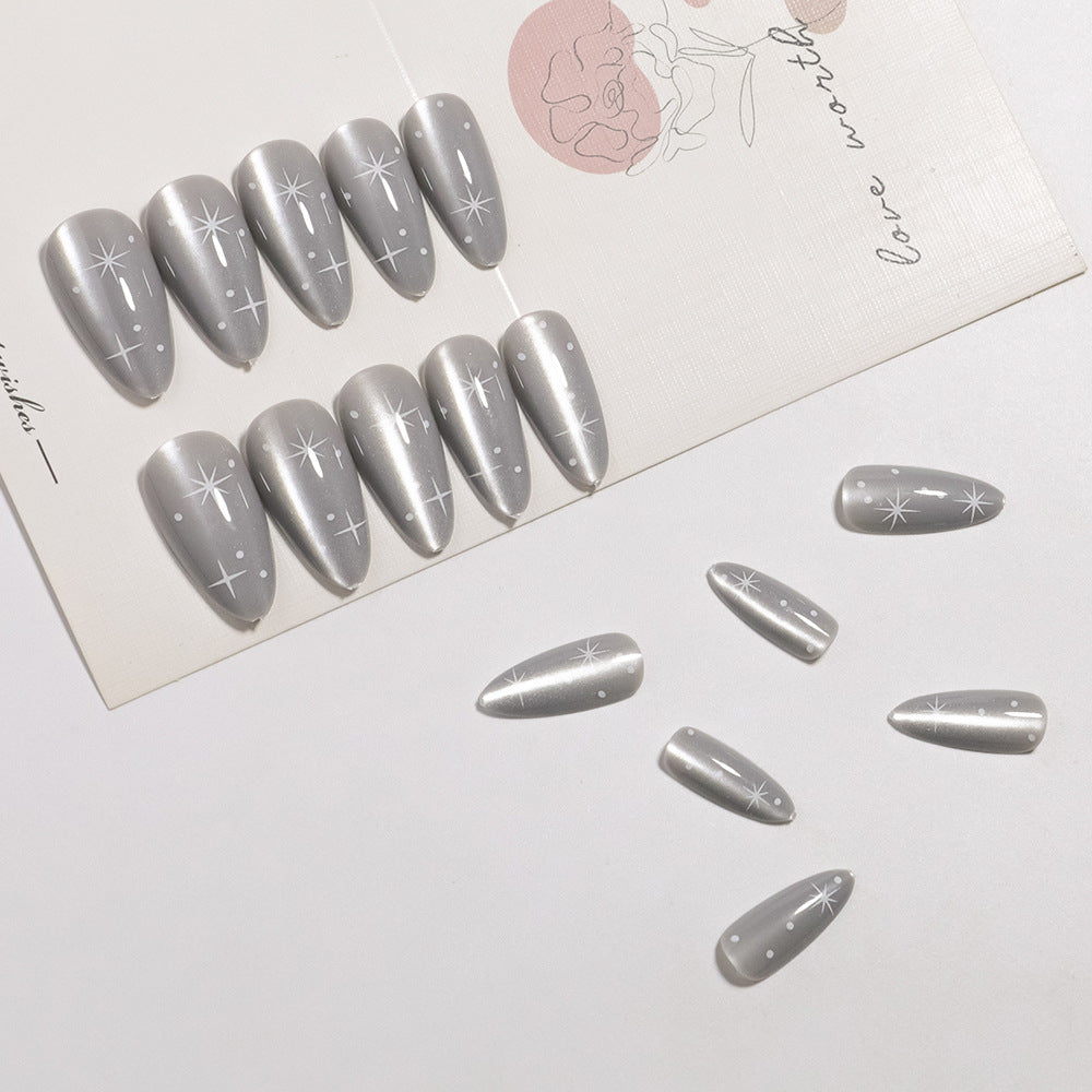 Premium Metallic Press-On Nagelspitzen Karnz