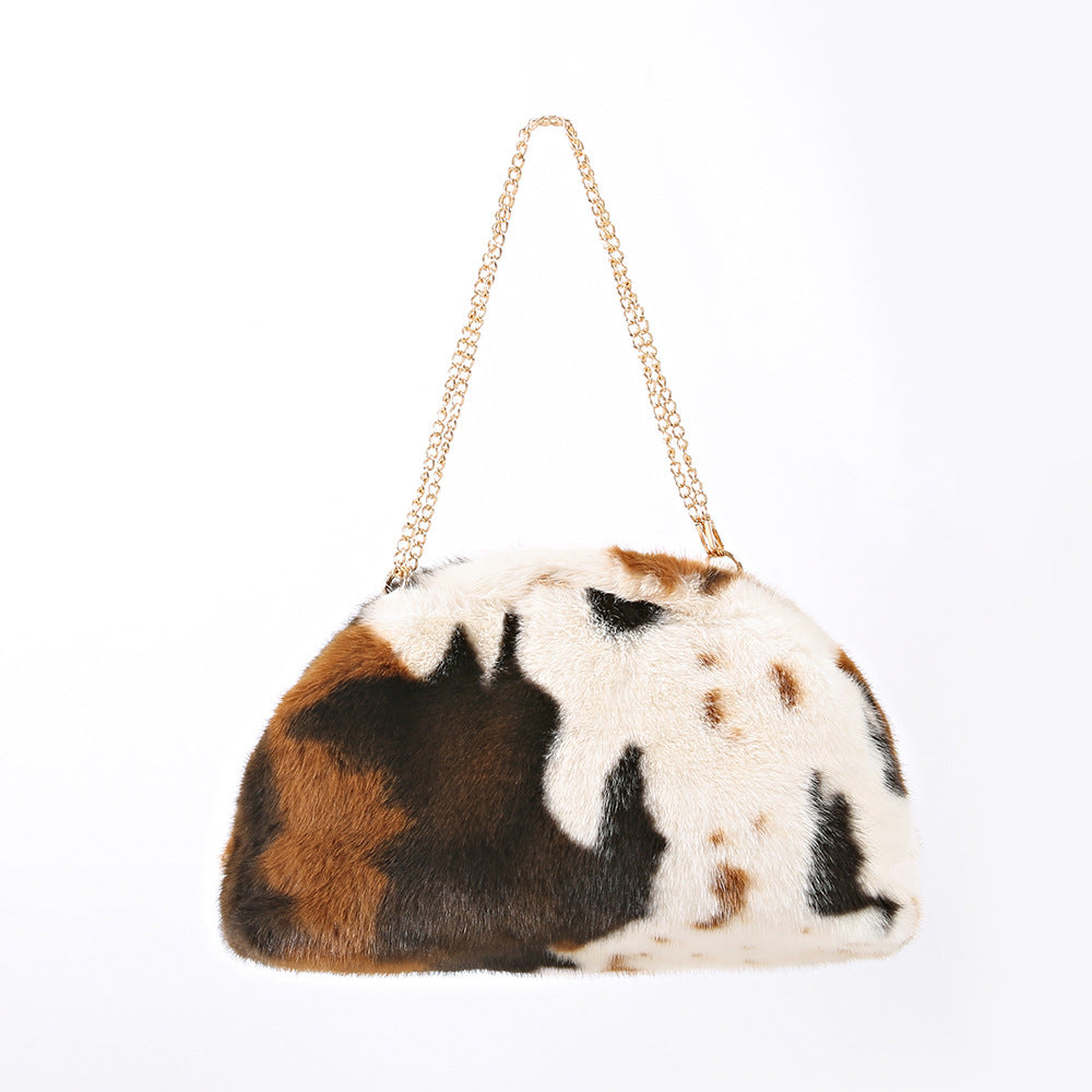 Fluffige Flauschtasche