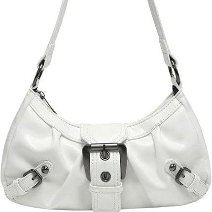Schultertasche mit Trendigem Design und Dekorativem Schnallenverschluss Karnz