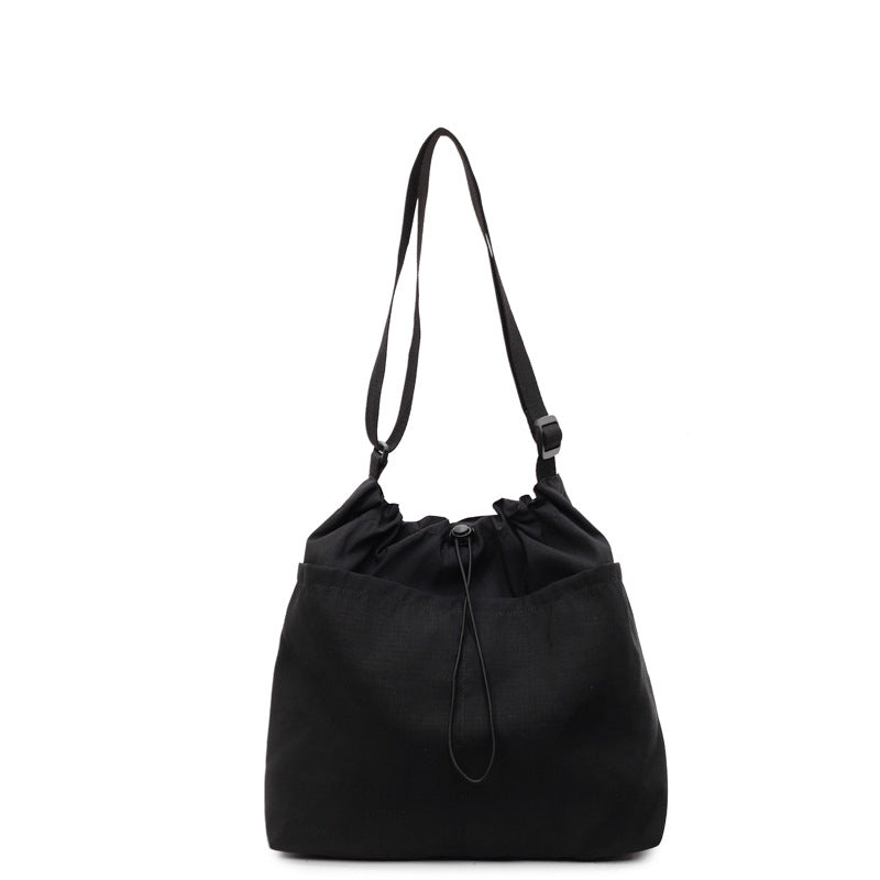 Verstellbare Kordelzug-Schultertasche Karnz