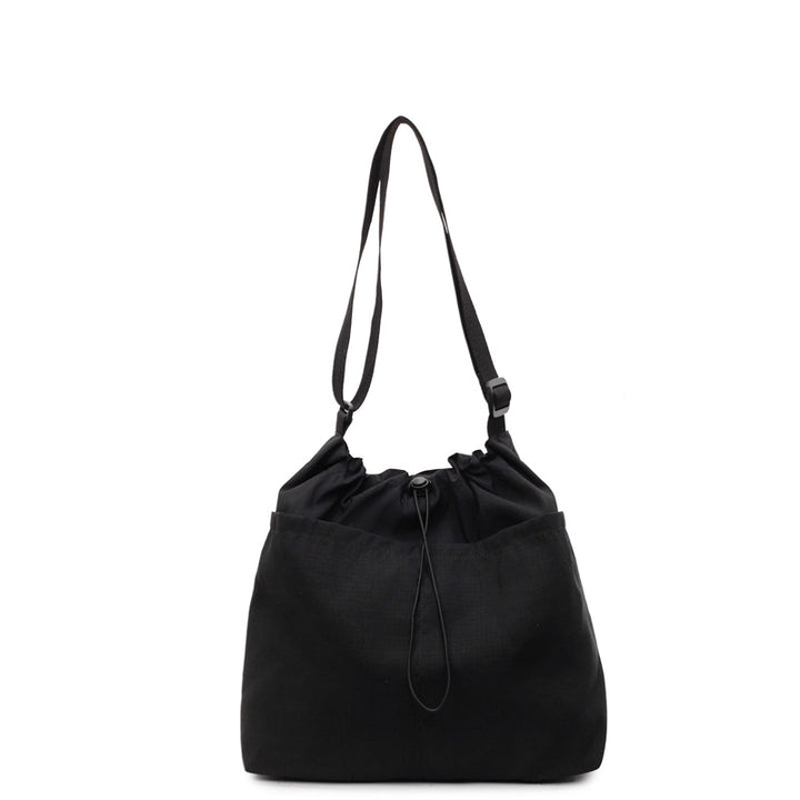 Verstellbare Kordelzug-Schultertasche Karnz