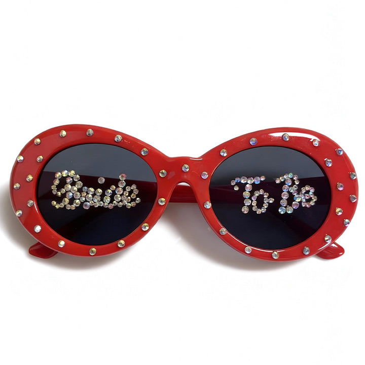 Rhinestone-besetzte Brautsonnenbrille Karnz
