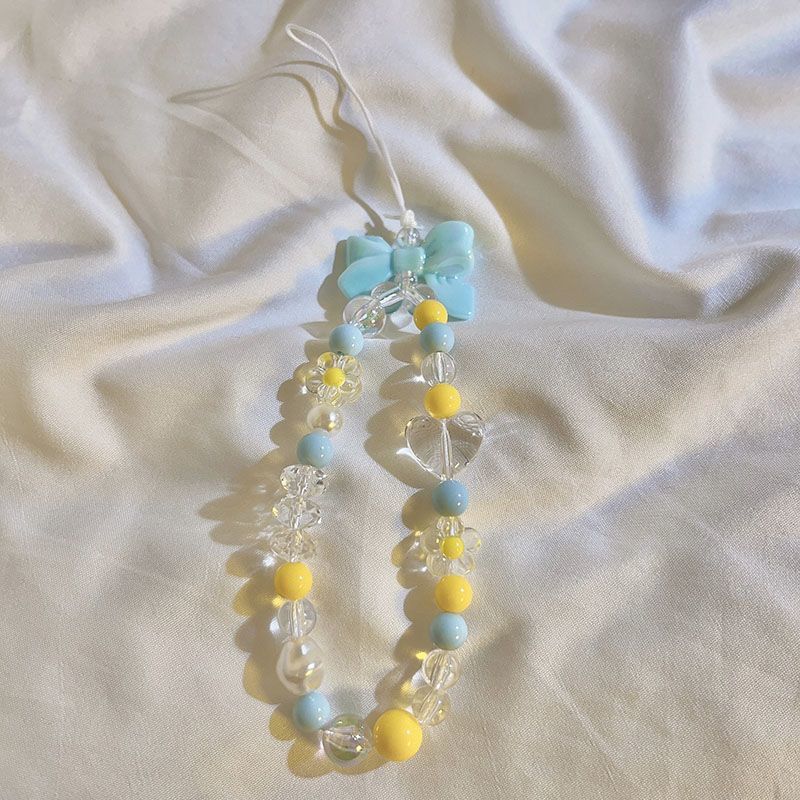 Charmante Perlen-Handy Charm Karnz