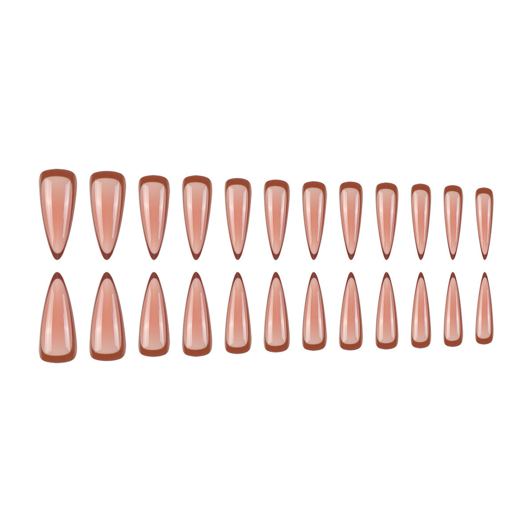 Stiletto Press-On Nail Art Karnz