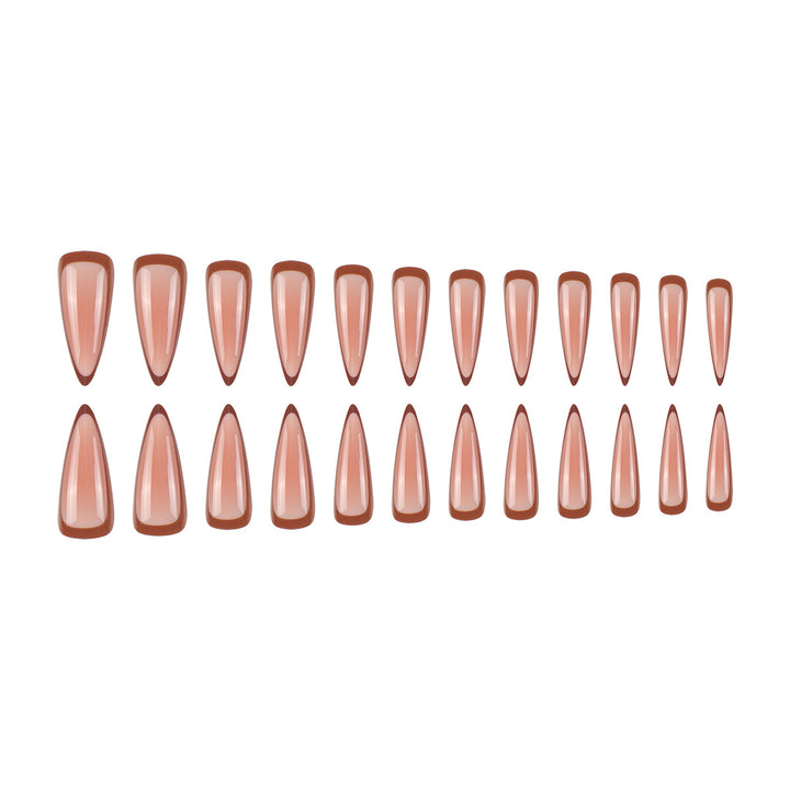 Stiletto Press-On Nail Art Karnz