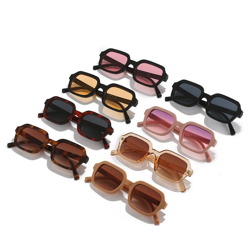 Damen stilvolle quadratische Sonnenbrille Karnz