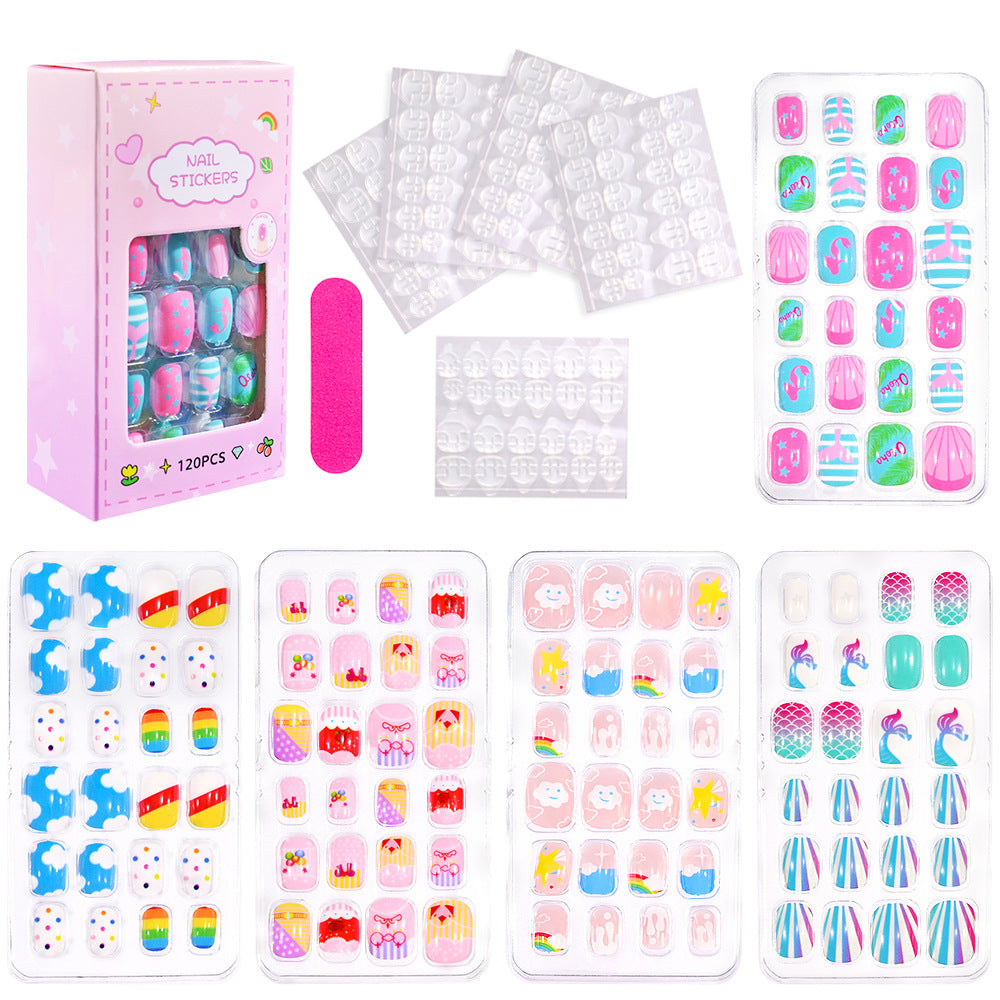 Kreatives Cartoon Nagelkunst Aufkleber Set Karnz