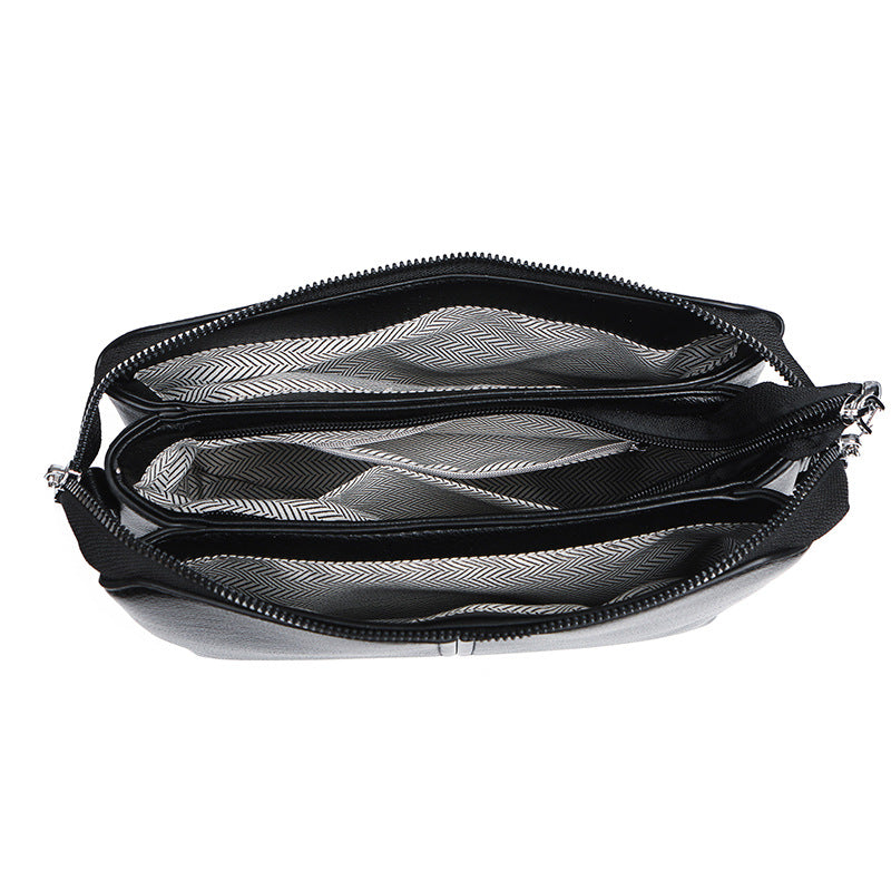 Elegante Strukturierte Schultertasche Karnz
