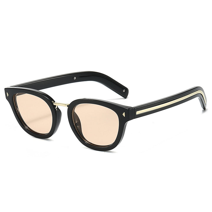 Klassische Oversized Katzenaugen-Sonnenbrille Karnz