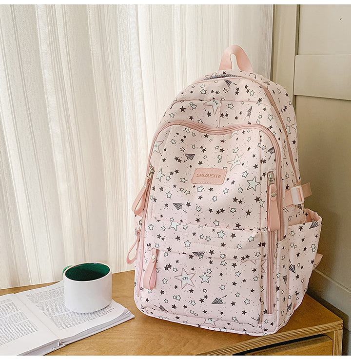Sternendruck Schul-Rucksack